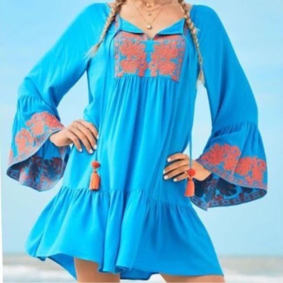 Lilly Pulitzer Dresses & Skirts - Lilly Pulitzer Amisa Tunic Dress Sparkling Blue Size XL